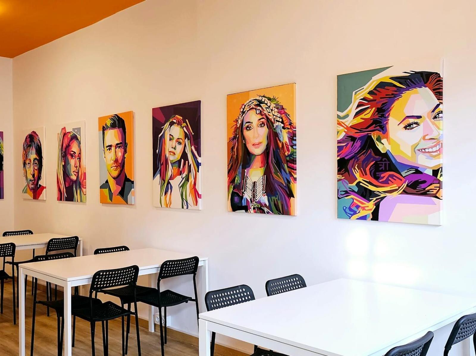 Arc House Pop Art Vandrerhjem Madrid Eksteriør bilde