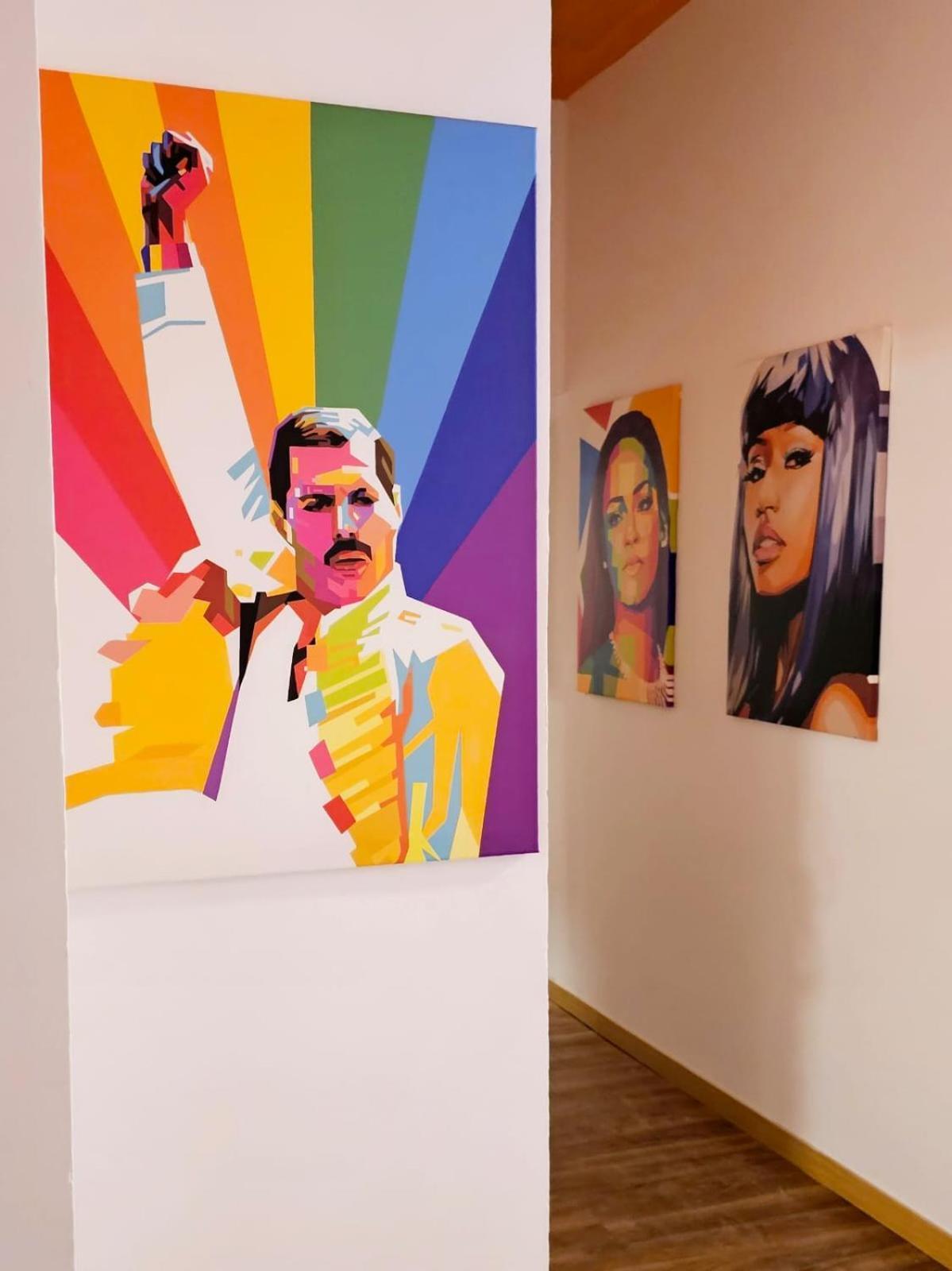 Arc House Pop Art Vandrerhjem Madrid Eksteriør bilde